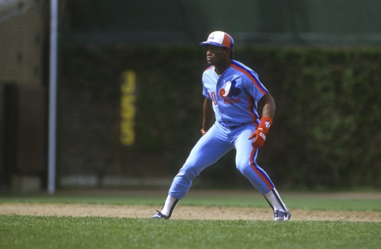 Tim Raines is entering his final year on the Hall of Fame ballot. (Getty Images/Ron Vesely)