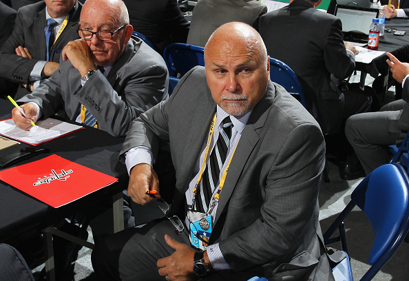 BUFFALO, NY - JUNE 25: Head coach Barry Trotz of the Washington Capitals attends the 2016 NHL Draft at First Niagara Center on June 25, 2016 in Buffalo, New York. (Photo by Bill Wippert/NHLI via Getty Images)