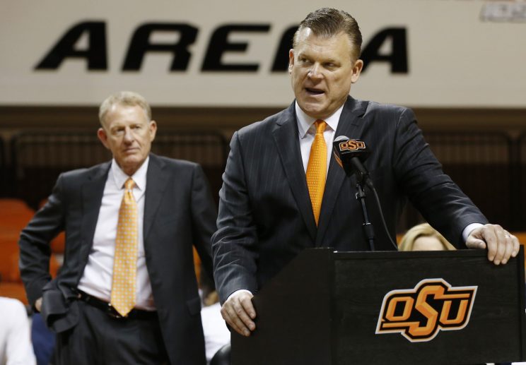 Oklahoma State coach Brad Underwood and his program were rocked by tragedy Thursday (AP)