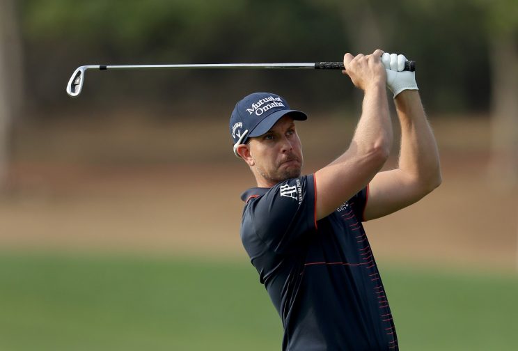 Henrik Stenson took charge on Day 1 in Abu Dhabi. (Getty Images)