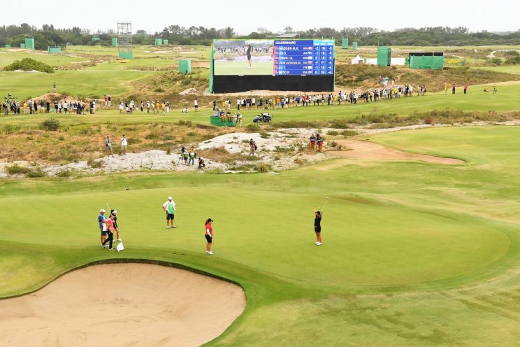 The future of the Olympic golf course isn't clear. (Getty Images)