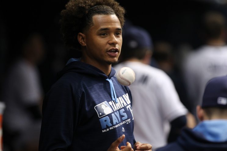 The Rays young pitchers are drawing plenty of attention. (Getty Images/Brian Blanco)