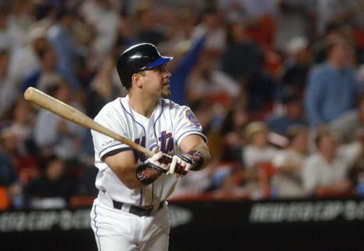 Mike Piazza connects for a memorable home run on Sept. 21, 2001. (Getty Images)