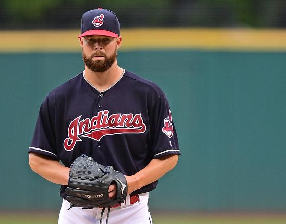 Corey Kluber is hitting his stride at a good time for the Indians. (AP)