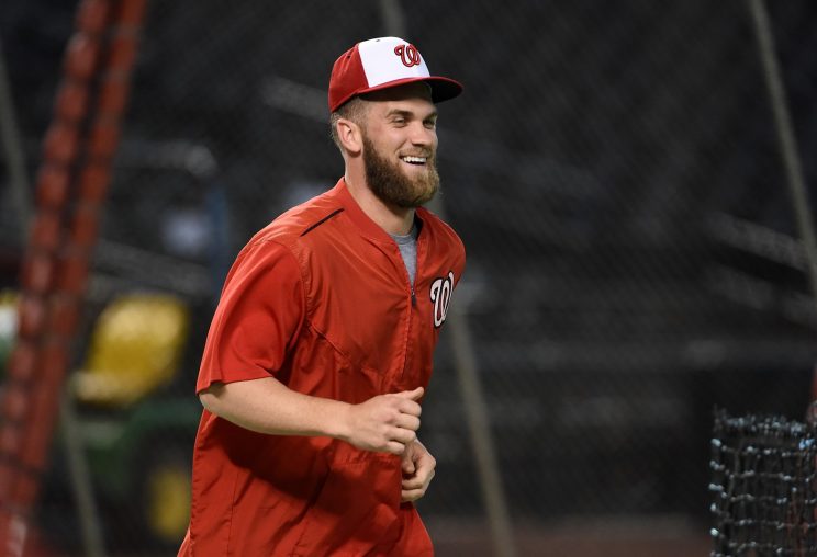 Bryce Harper wants to represent his country in 2020. (Getty Images/Norm Hall)