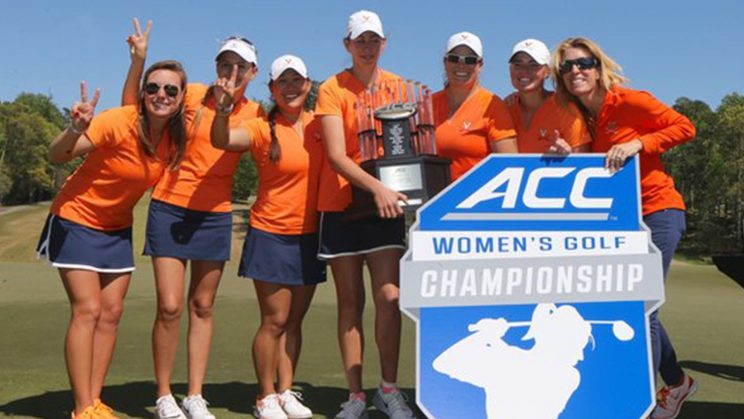 The University of Virginia won the 2016 ACC women's golf championship.