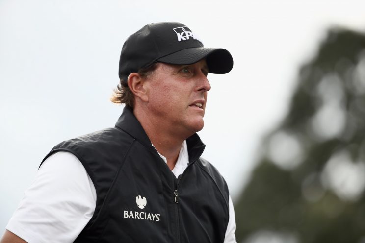 Phil Mickelson is now out indefinitely. (Getty Images)