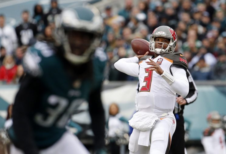 Jameis Winston had 4,042 yards and 22 touchdowns as a rookie (AP)