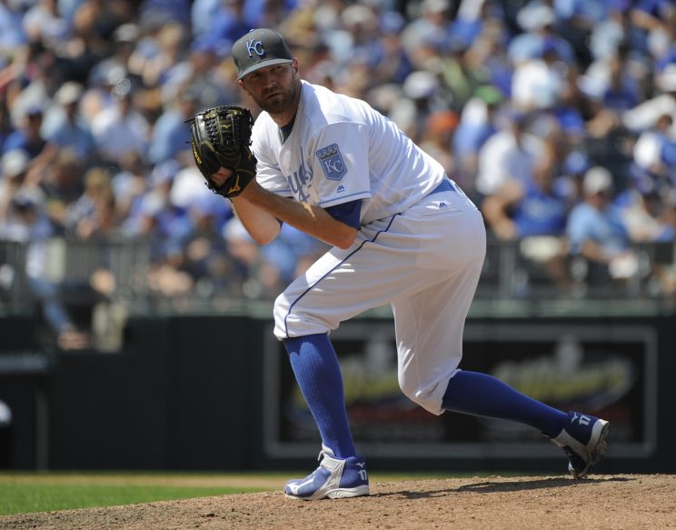 The Royals asking price for Wade Davis is pretty high. (Getty Images/Ed Zurga)