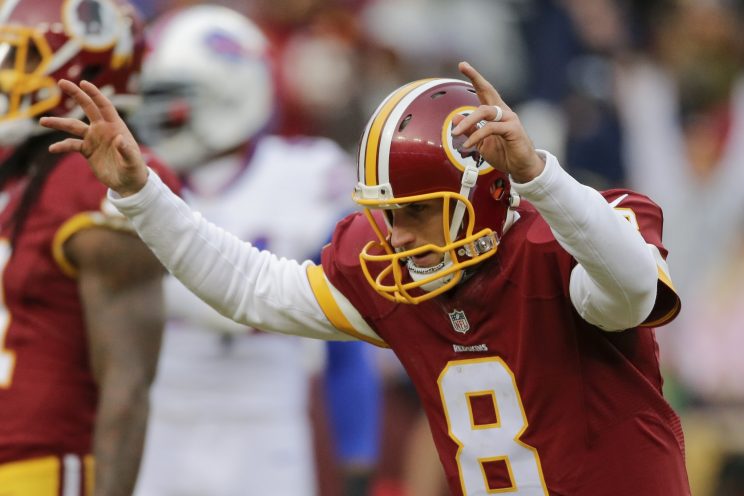 Kirk Cousins is playing on the franchise tag in 2016 (AP)