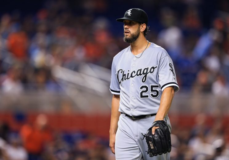 James Shields has been terrible with his new club. (Getty Images/Rob Foldy)