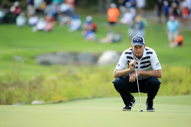 Jim Furyk is out of the FedEx Cup playoffs. (Getty Images)