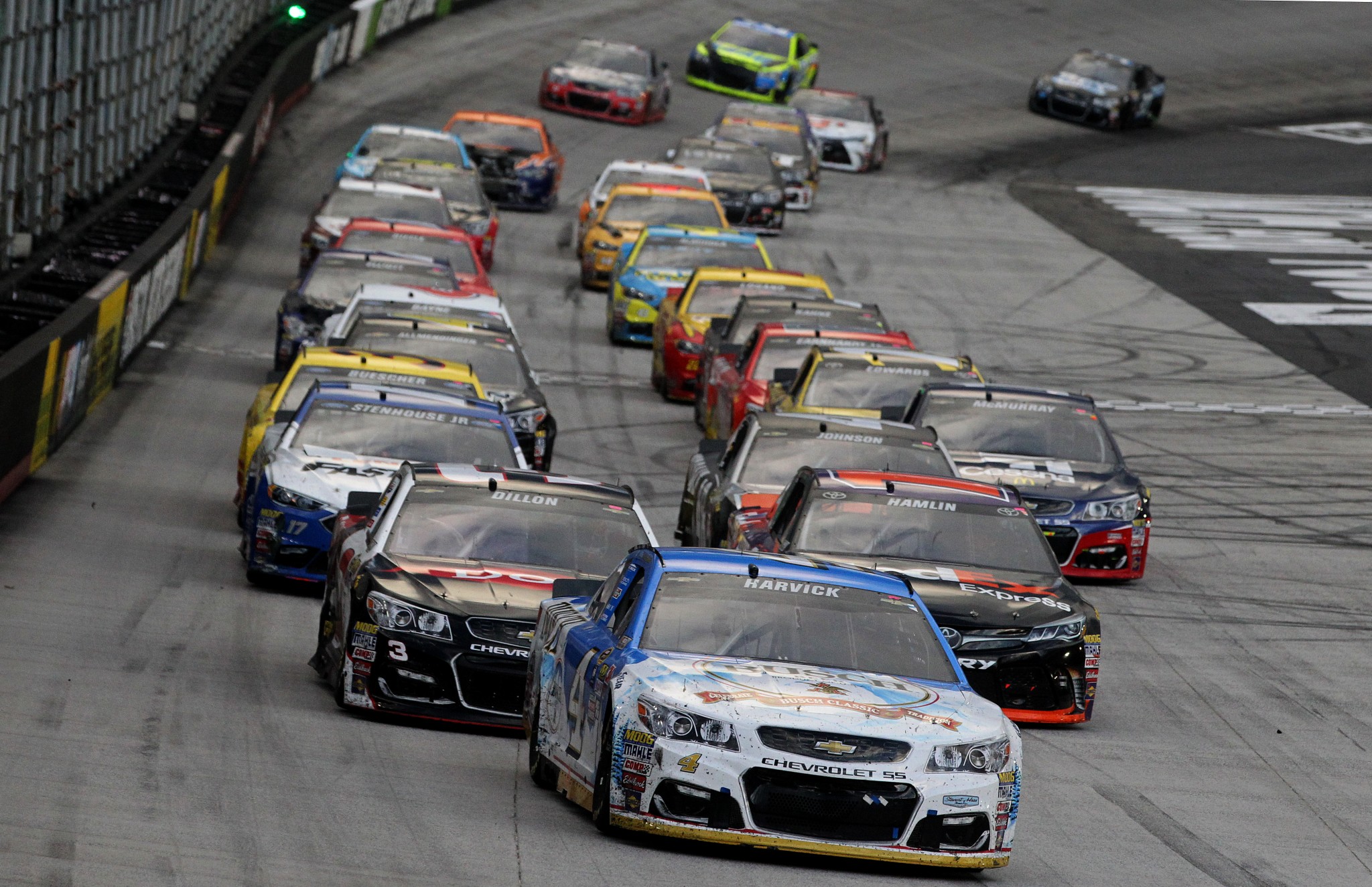 Kevin Harvick won Sunday's race (Getty Images)