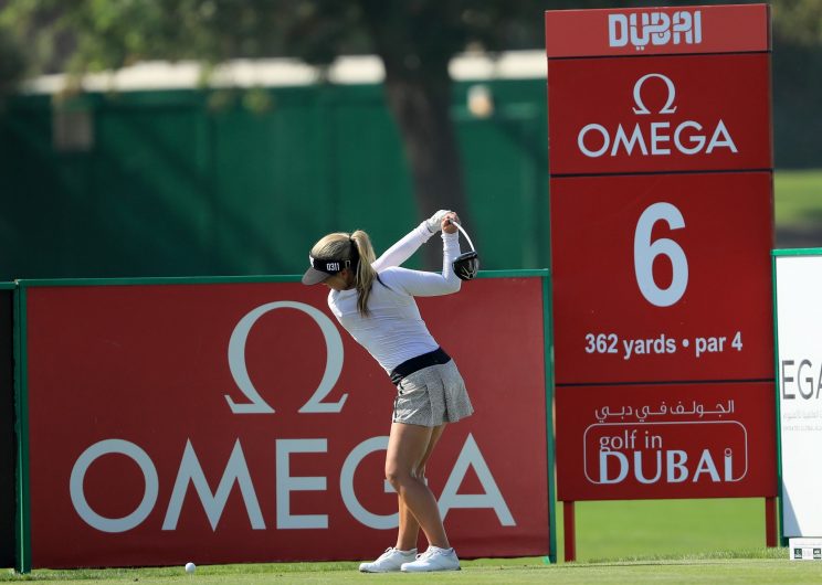 The Omega Dubai Ladies Masters began on Wednesday. (Getty Images)