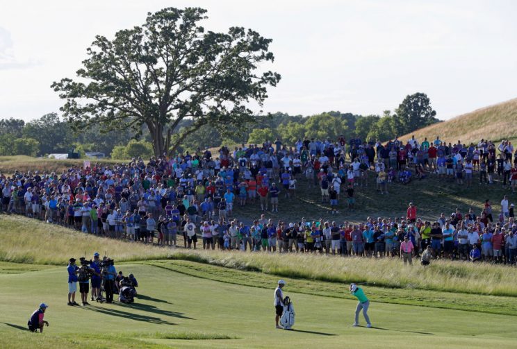 Brooks Koepka marches toward a championship. (Getty)