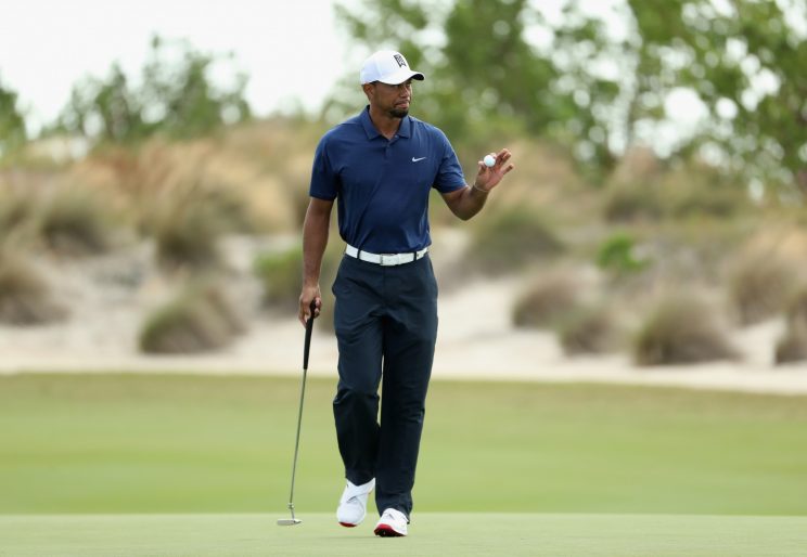 Tiger Woods is putting well in his comeback. (Getty Images)