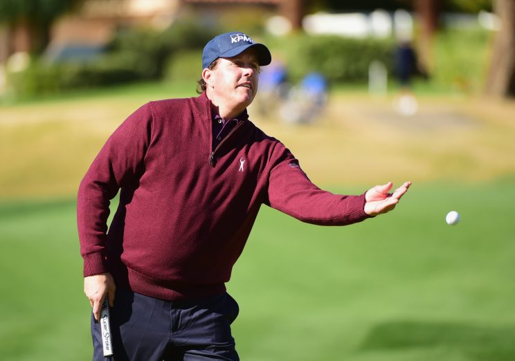 Phil Mickelson had a good week in return from off-season surgery. (Getty Images)