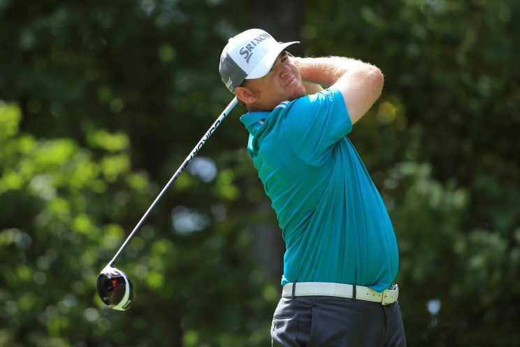 J.B. Holmes is powering his way around Crooked Stick. (Getty Images)