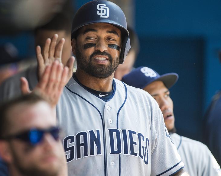 Matt Kemp is headed to the Braves in a swap for infielder Hector Olivera. (AP)