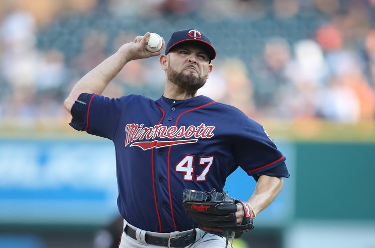 Ricky Nolasco is heading to Los Angeles. (Getty Images/Leon Halip)