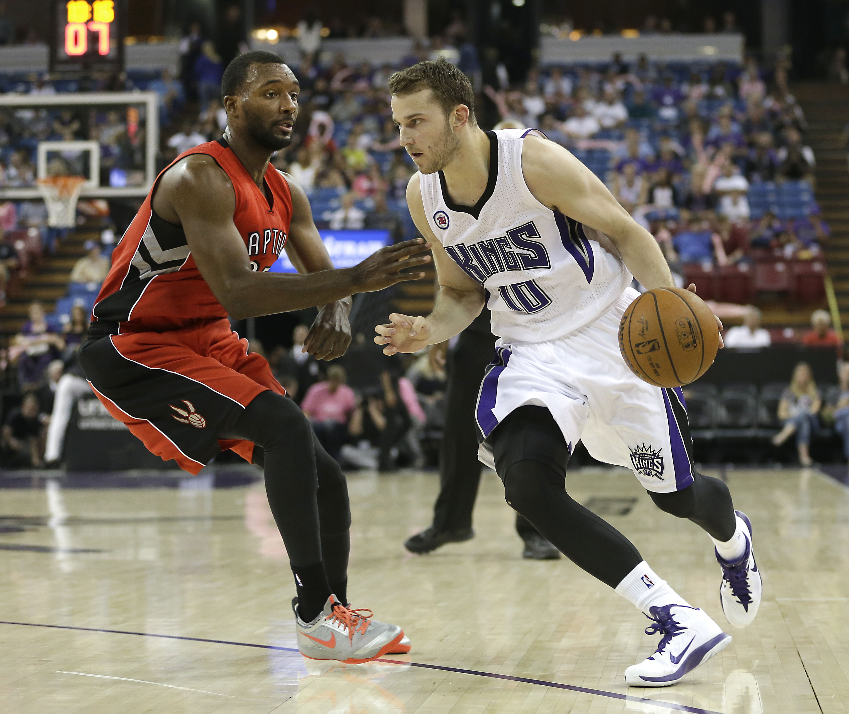 Sharpshooter Nik Stauskas could see big minutes as a rookie. (AP/Rich Pedroncelli)