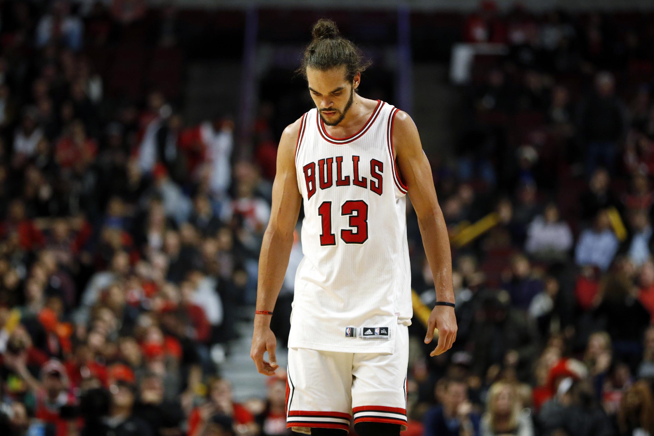 Joakim Noah may be preparing to say goodbye to Chicago. (AP/Andrew A. Nelles)