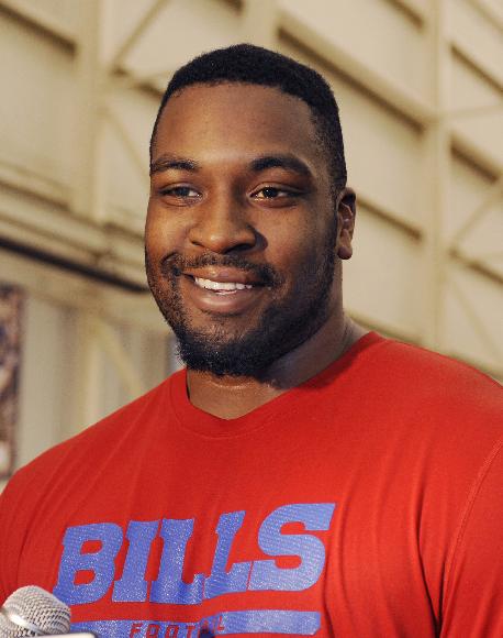 The Bills haven't heard from offensive tackle Seantrel Henderson this offseason (AP)