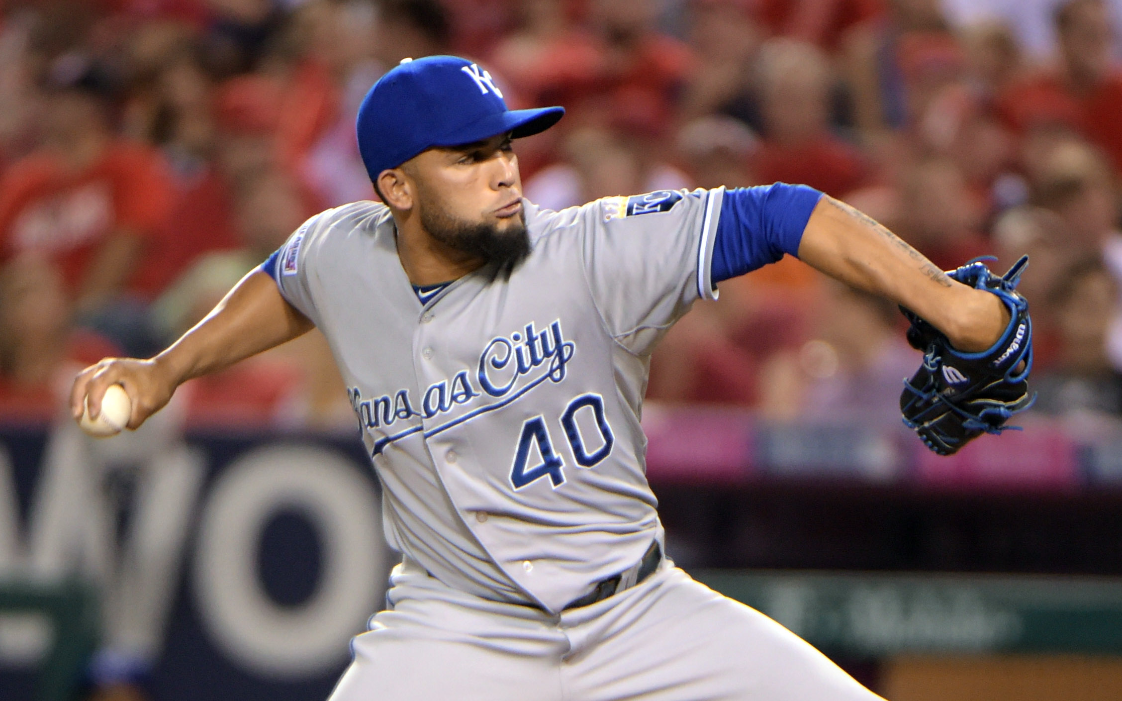 A healthy Kelvin Herrera makes Kansas City's bullpen whole. (USA TODAY Sports)