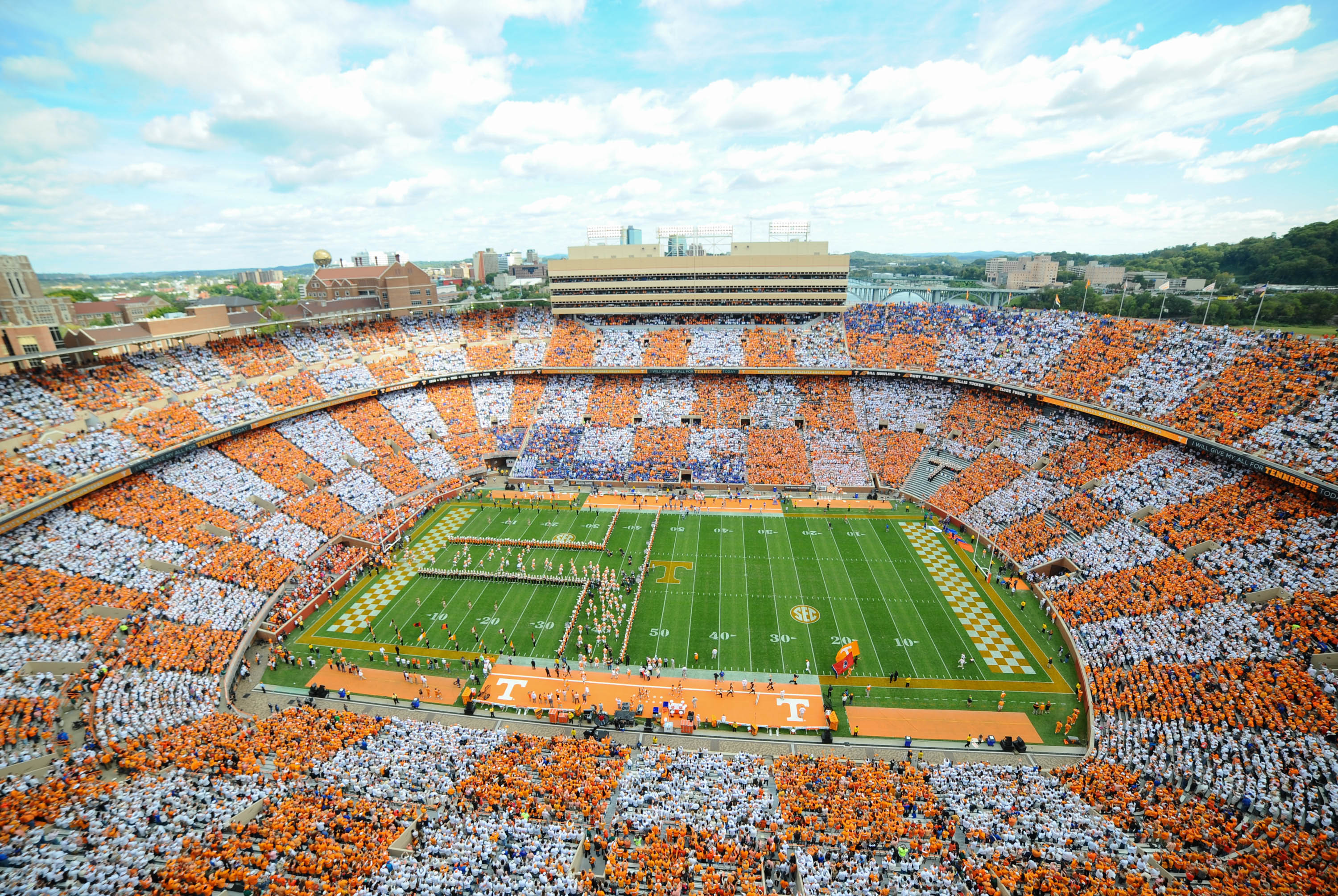 A general view of Neyland Stadium prior to the game against the Florida Gators and Tennessee Volunteers. (Randy Sartin-USA TODAY Sports)
