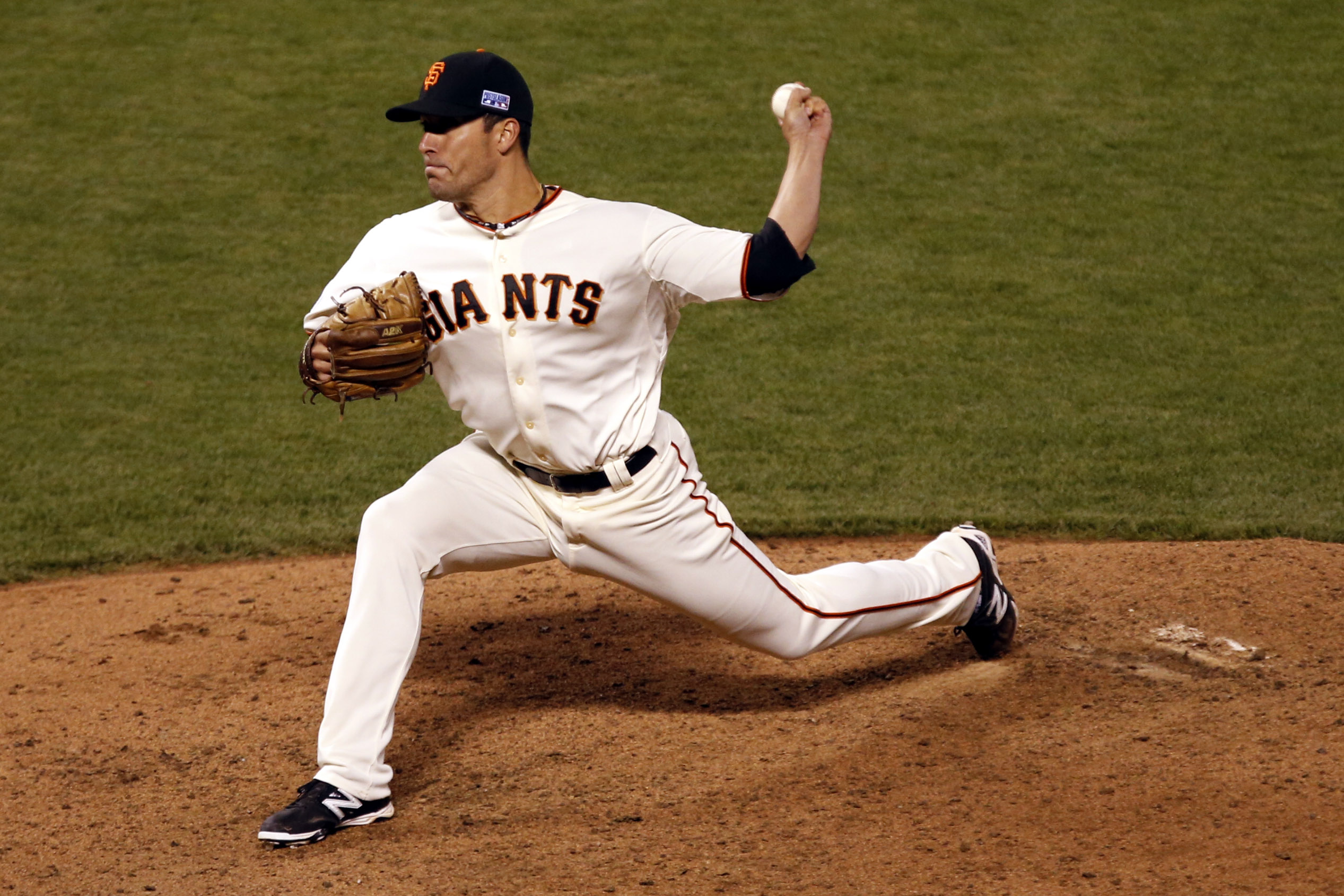 Javier Lopez got the third out the Giants needed. (USA TODAY Sports)