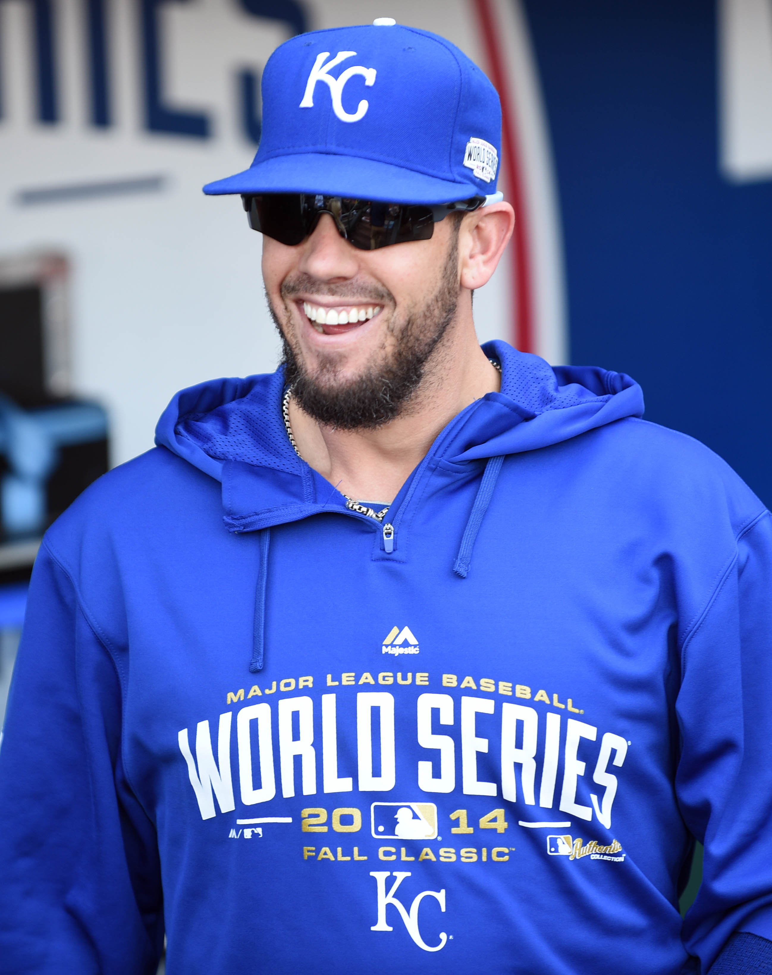 A more relaxed James Shields prior to Game 3. (USA TODAY Sports)