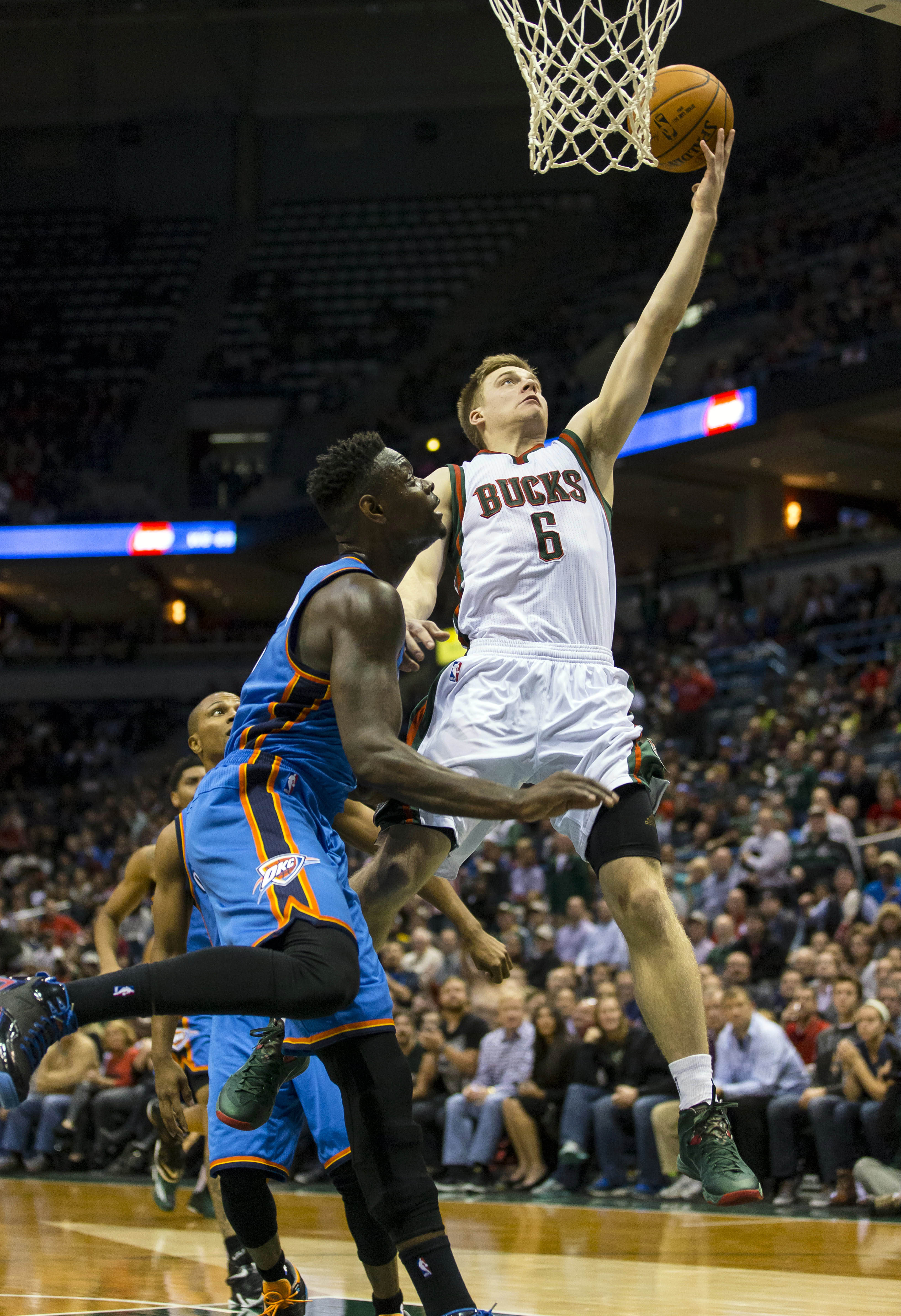 Smell you later, Nate Wolters. (Jeff Hanisch-USA TODAY Sports)