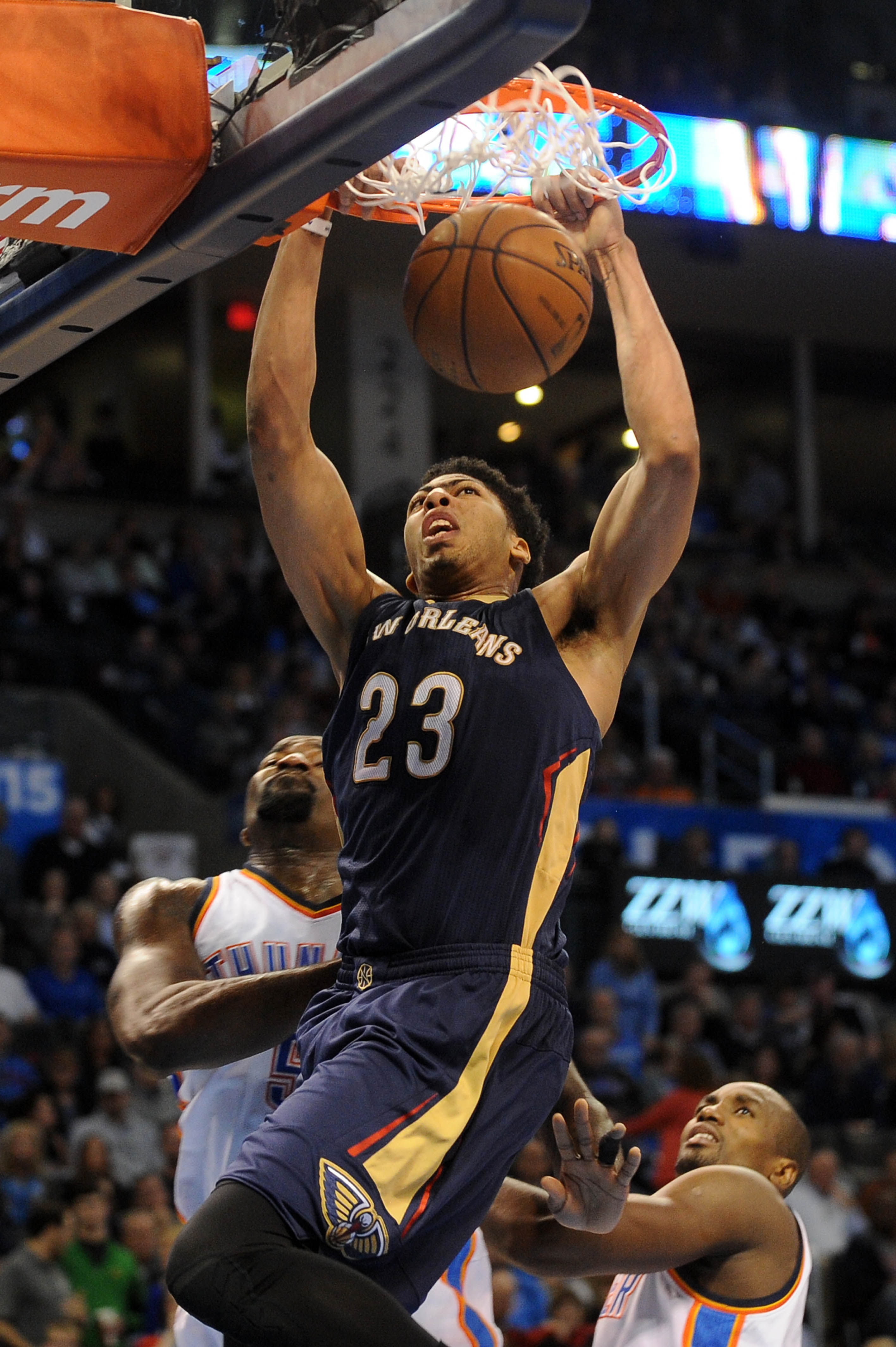 We will miss the Brow's dunks. (Mark D. Smith-USA TODAY Sports)