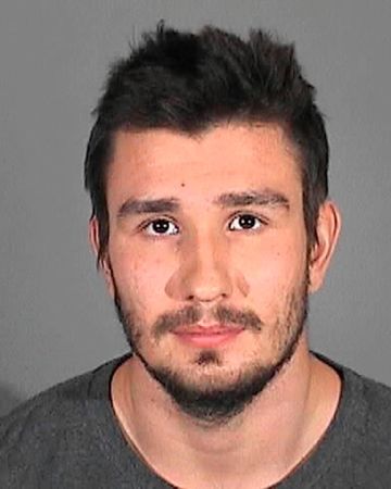 Los Angeles Kings defender Slava Voynov is shown in this Redondo Beach Police Department booking photo released to Reuters October 20, 2014.  REUTERS/Redondo Beach Police Department/Handout via Reuters