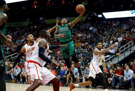 Stopping the electric Isaiah Thomas will be Job 1 for Atlanta. (Jason Getz-USA TODAY Sports)