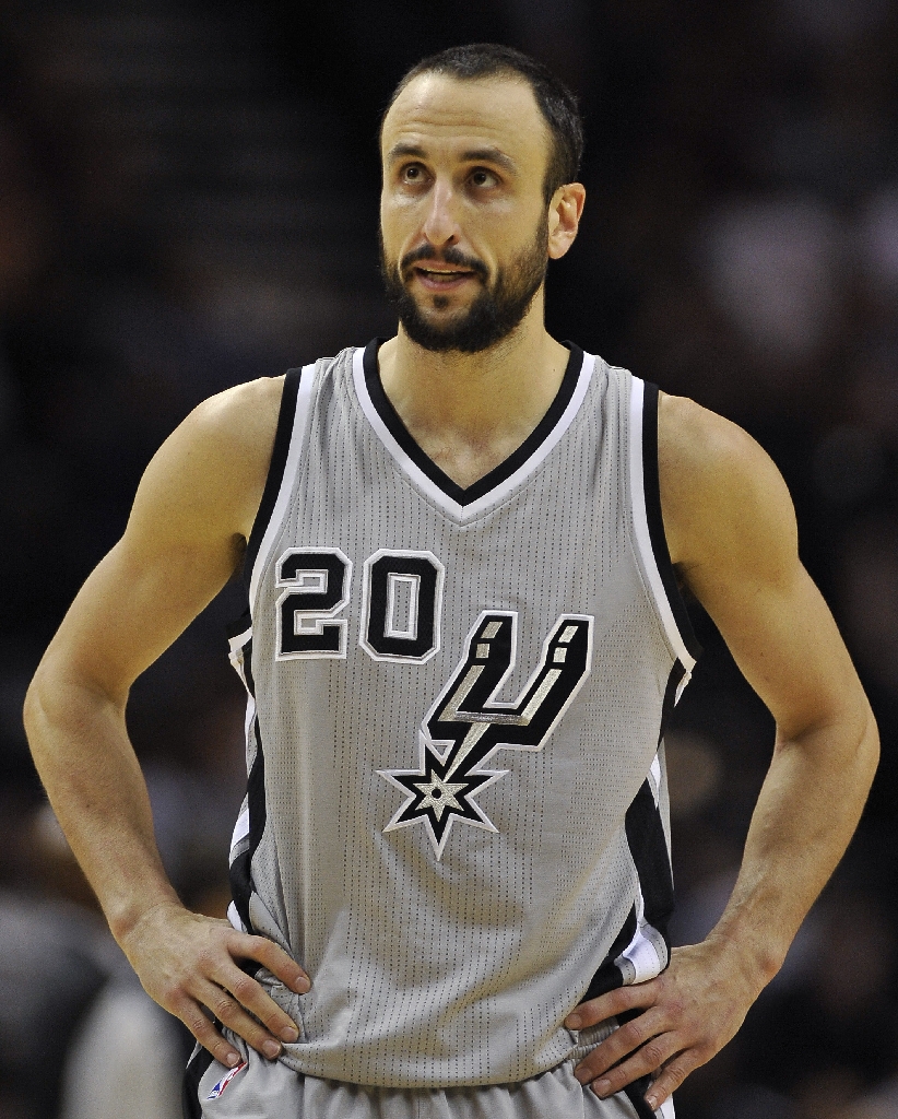 The aging Manu Ginobili must stay healthy and knock down outside shots. (AFP/Darren Abate)