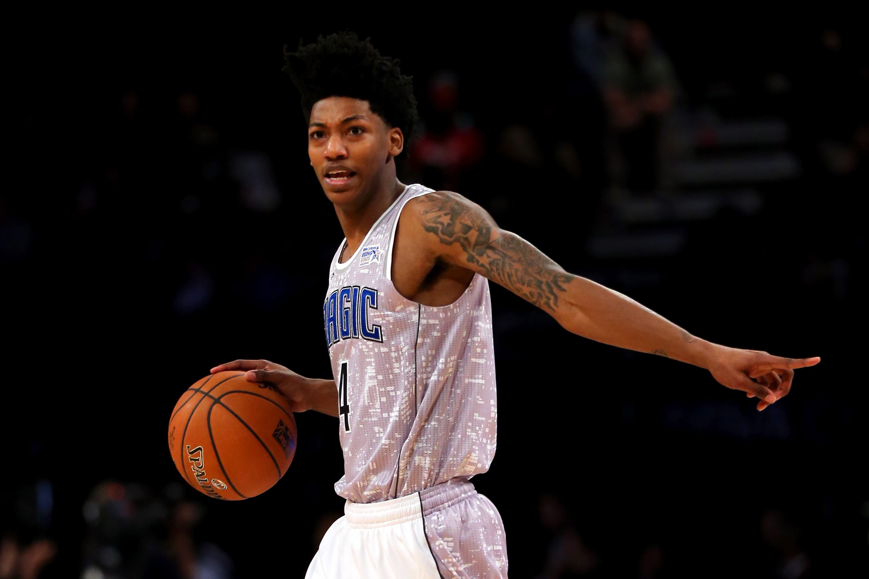 Elfrid Payton is pointing in the right direction. (Getty Images)