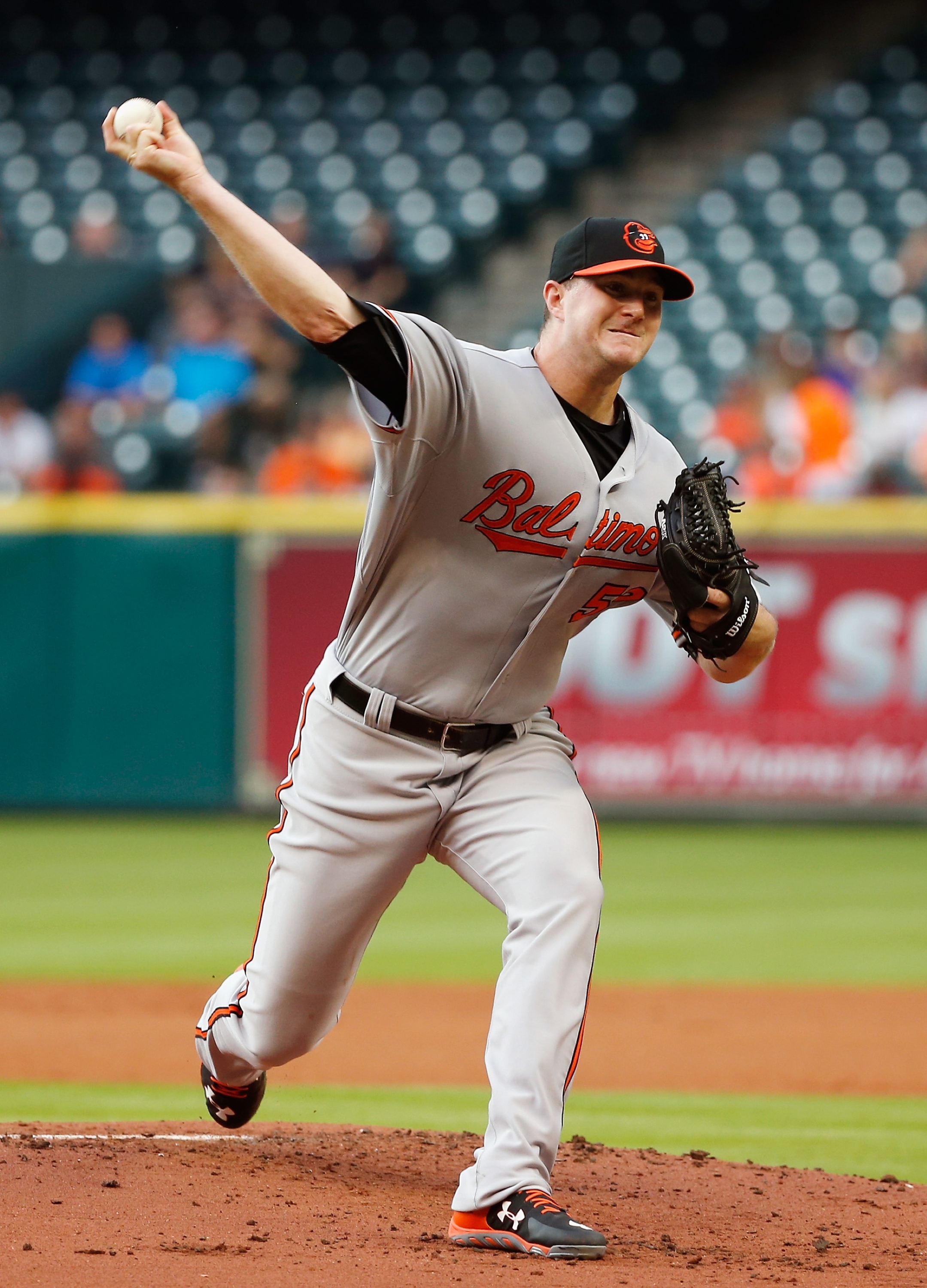 Orioles rookie Mike Wright. (Getty Images)