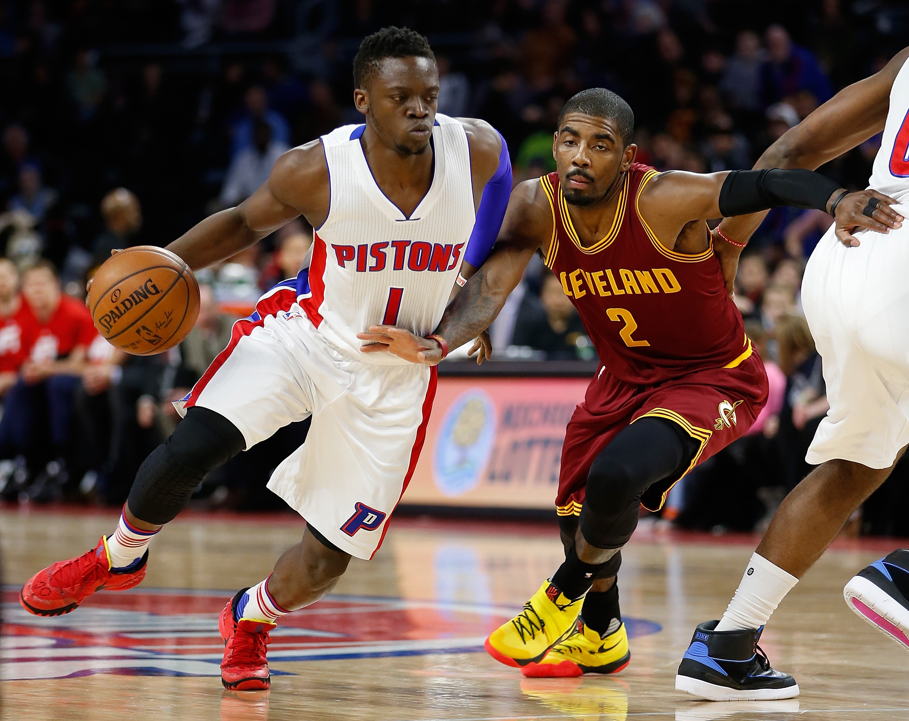 Reggie Jackson will have to dominate for the Pistons to have a chance against the Cavaliers. (Gregory Shamus/Getty Images)