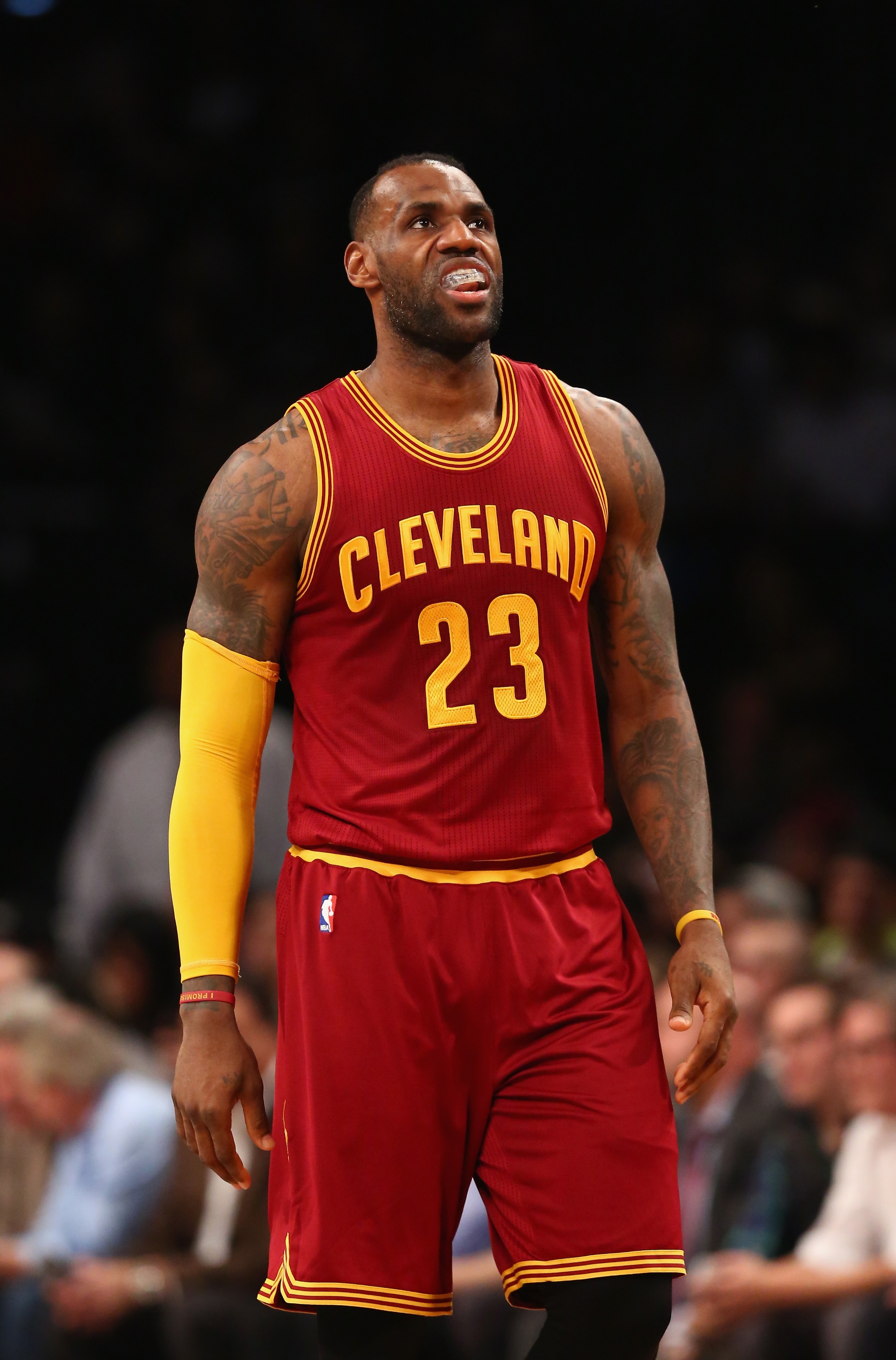 LeBron James probably knew not to schedule a vacation for the weekend. (Al Bello/Getty Images)
