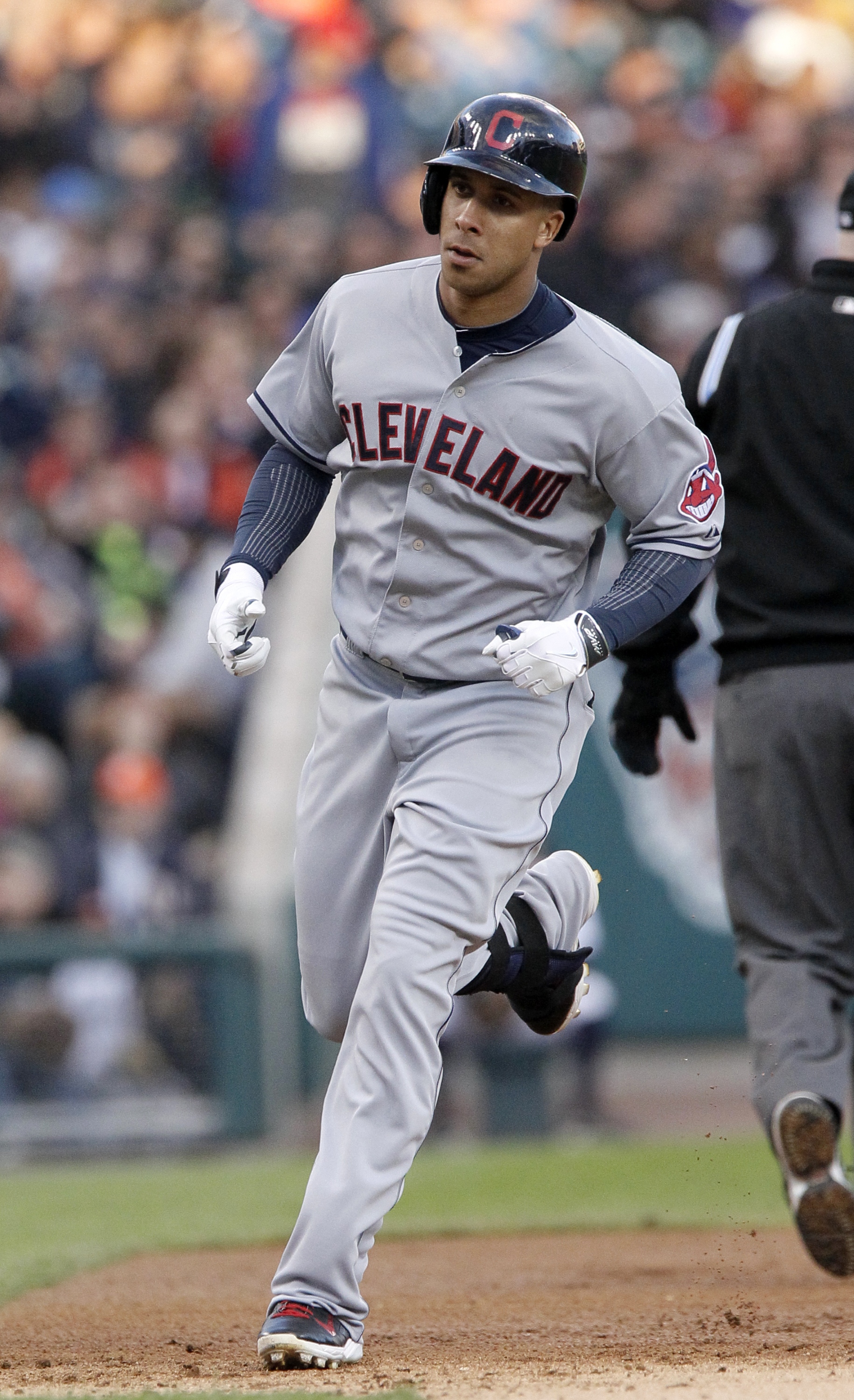 Indians outfielder Michael Brantley made the AL MVP shortlist. (Getty Images)