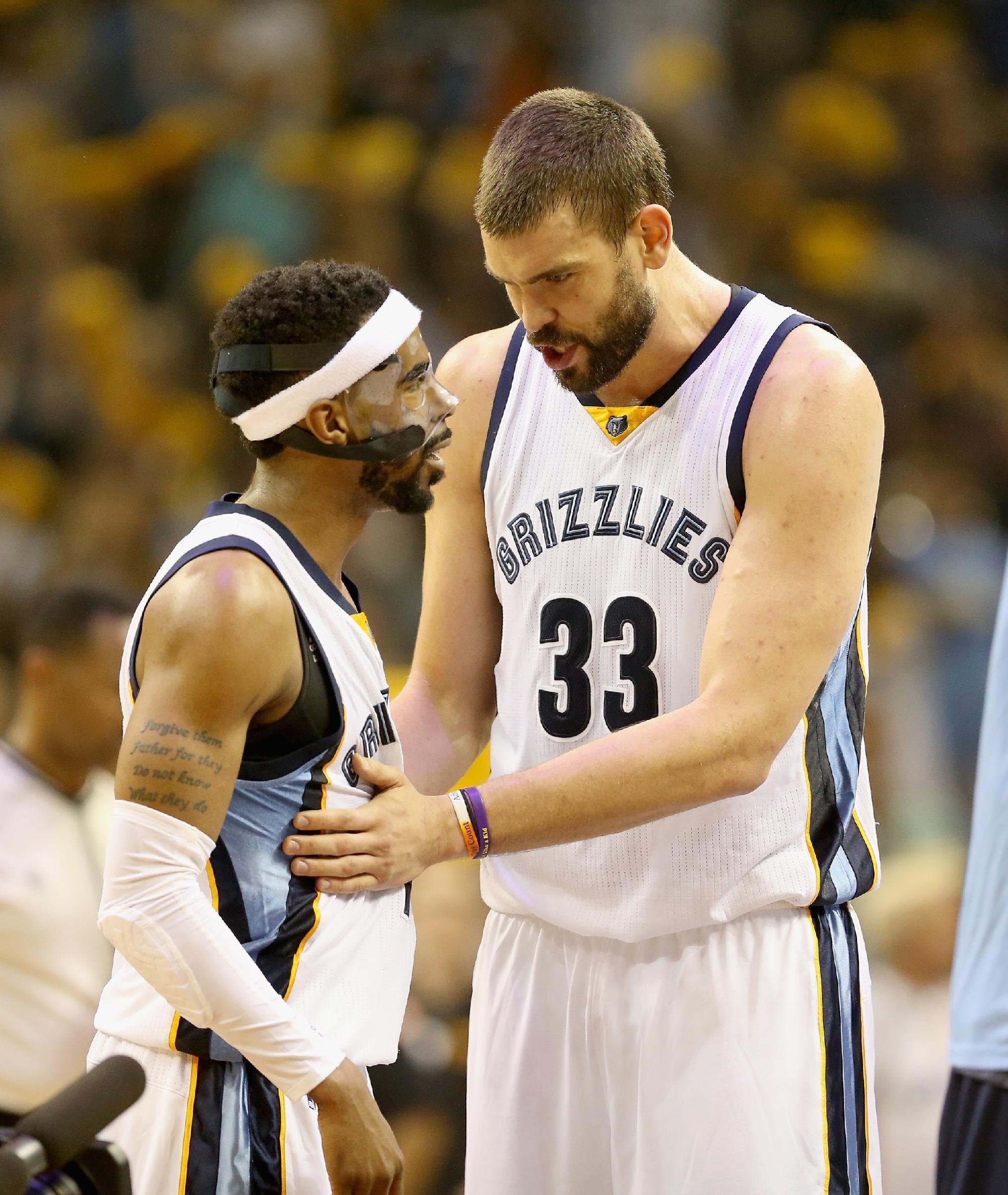 Can Mike Conley and the re-signed Marc Gasol keep the Grizzlies in the title hunt? (Andy Lyons/Getty Images)