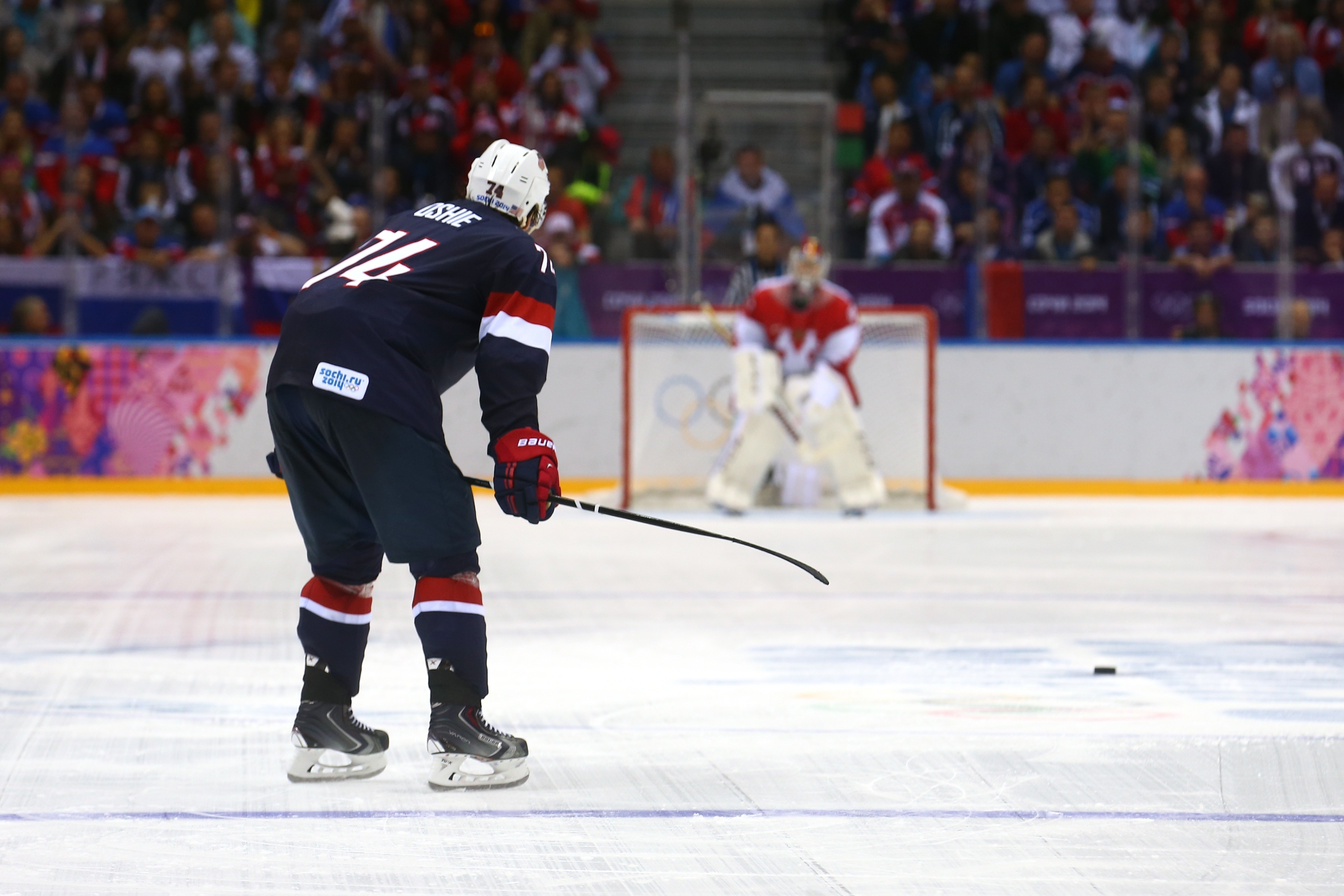 T J Oshie And His Legendary Olympic Shootout Vs Russia One Year Later