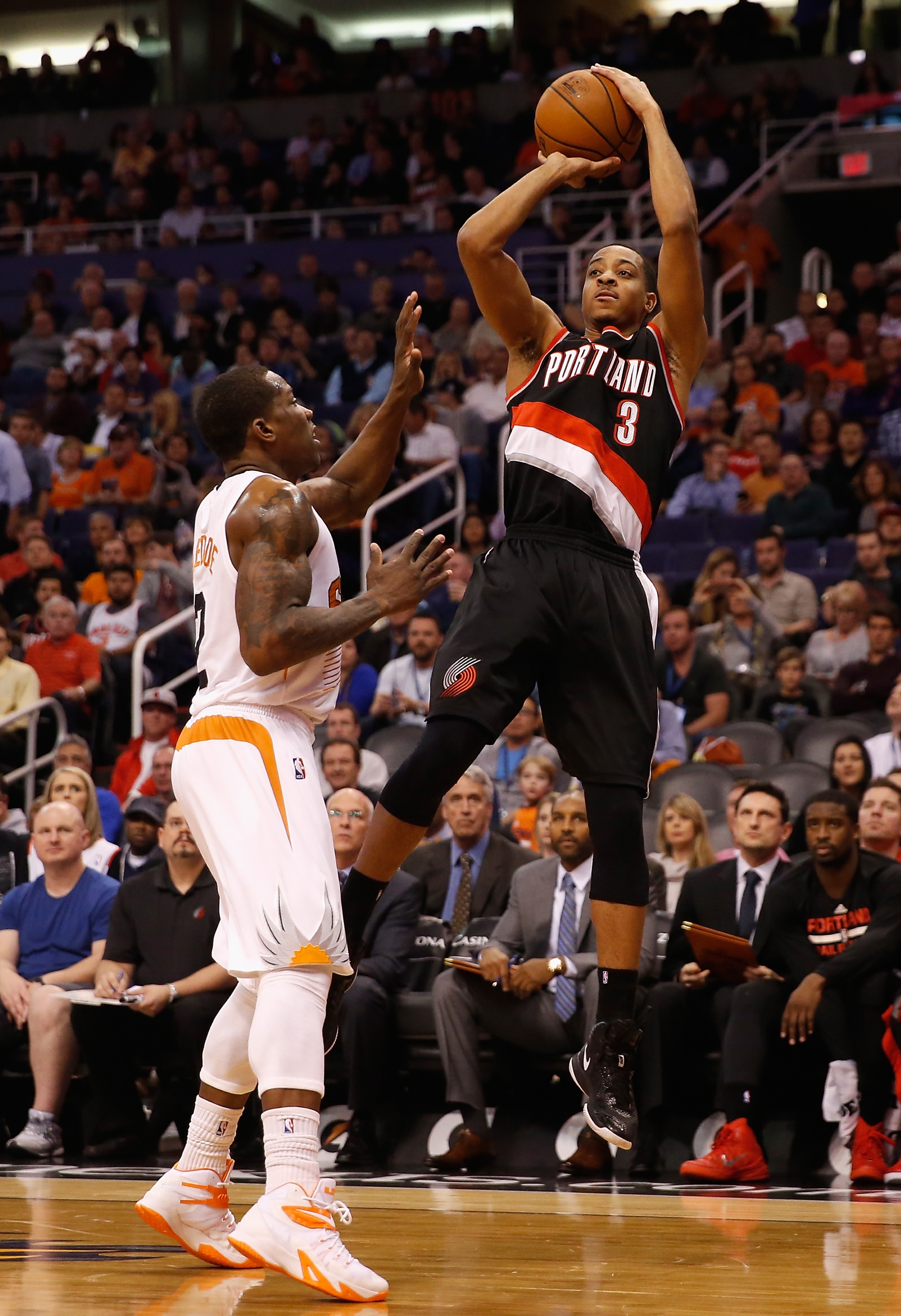 Second-year scorer C.J. McCollum could get a chance to shine. (Christian Petersen/Getty Images)