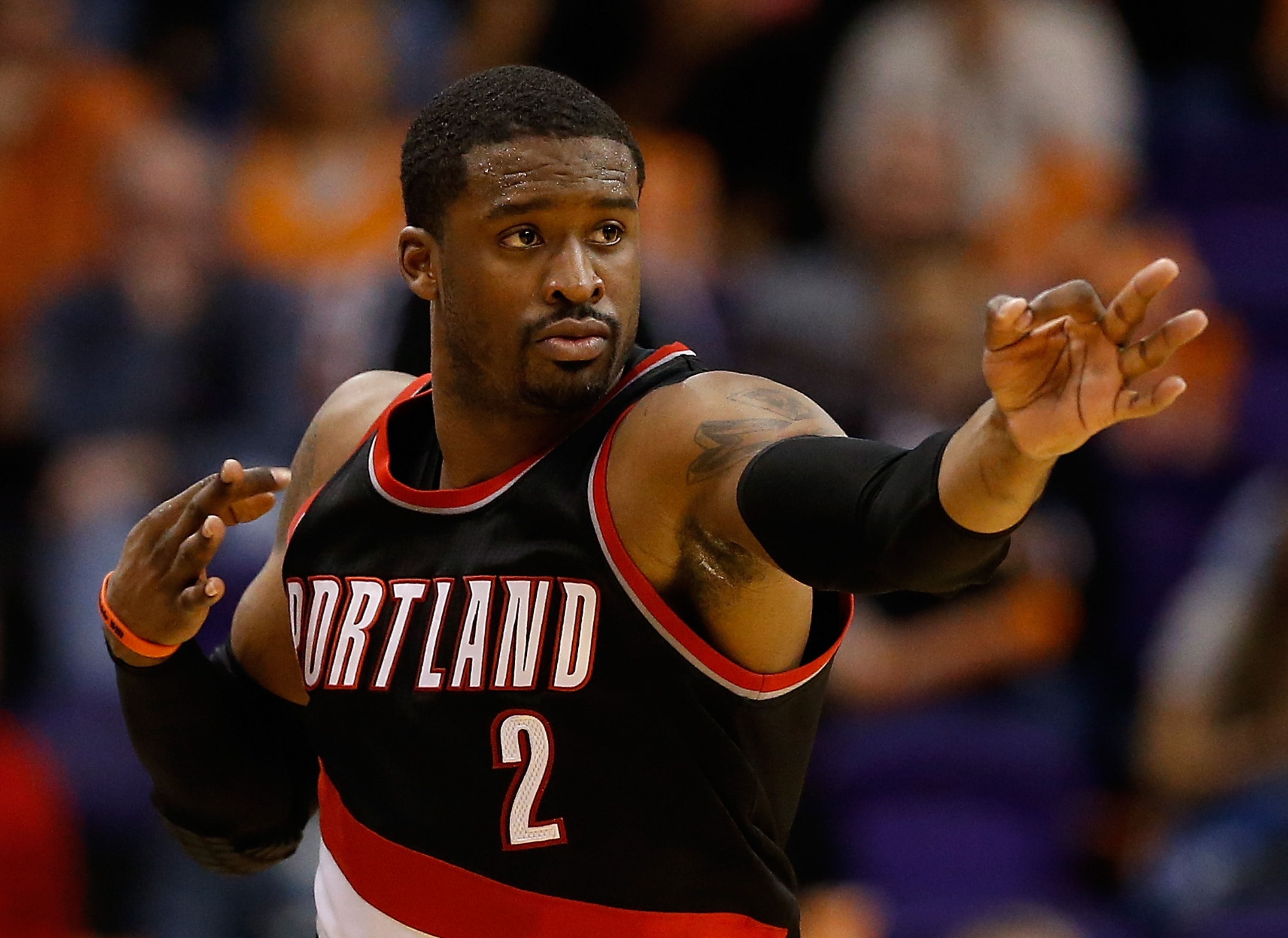 Is Wesley Matthews worth $17.5 million per season after his Achilles injury? (Christian Petersen/Getty Images)