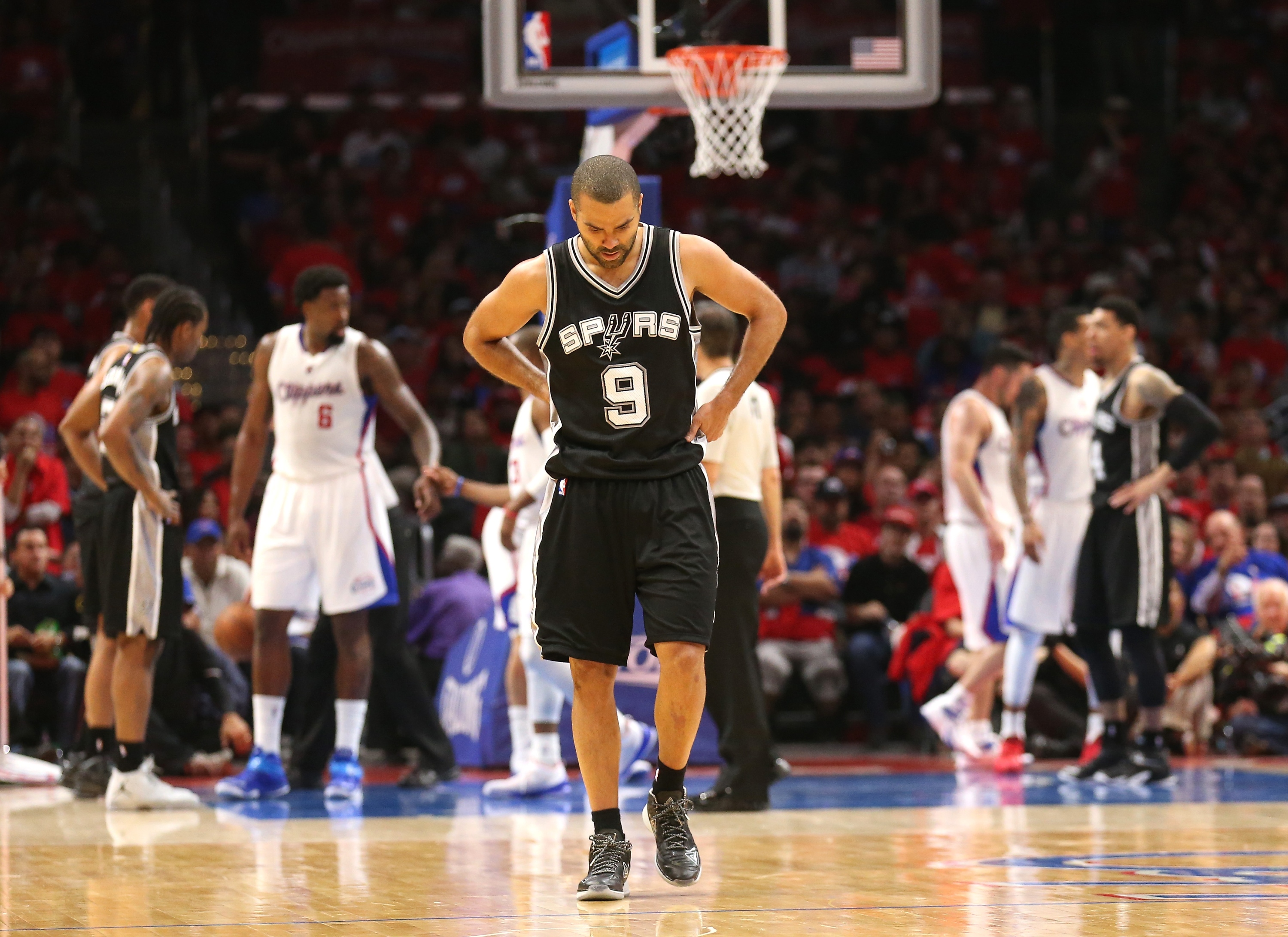 Tony Parker's not feeling quite like himself these days (Stephen Dunn/Getty Images)