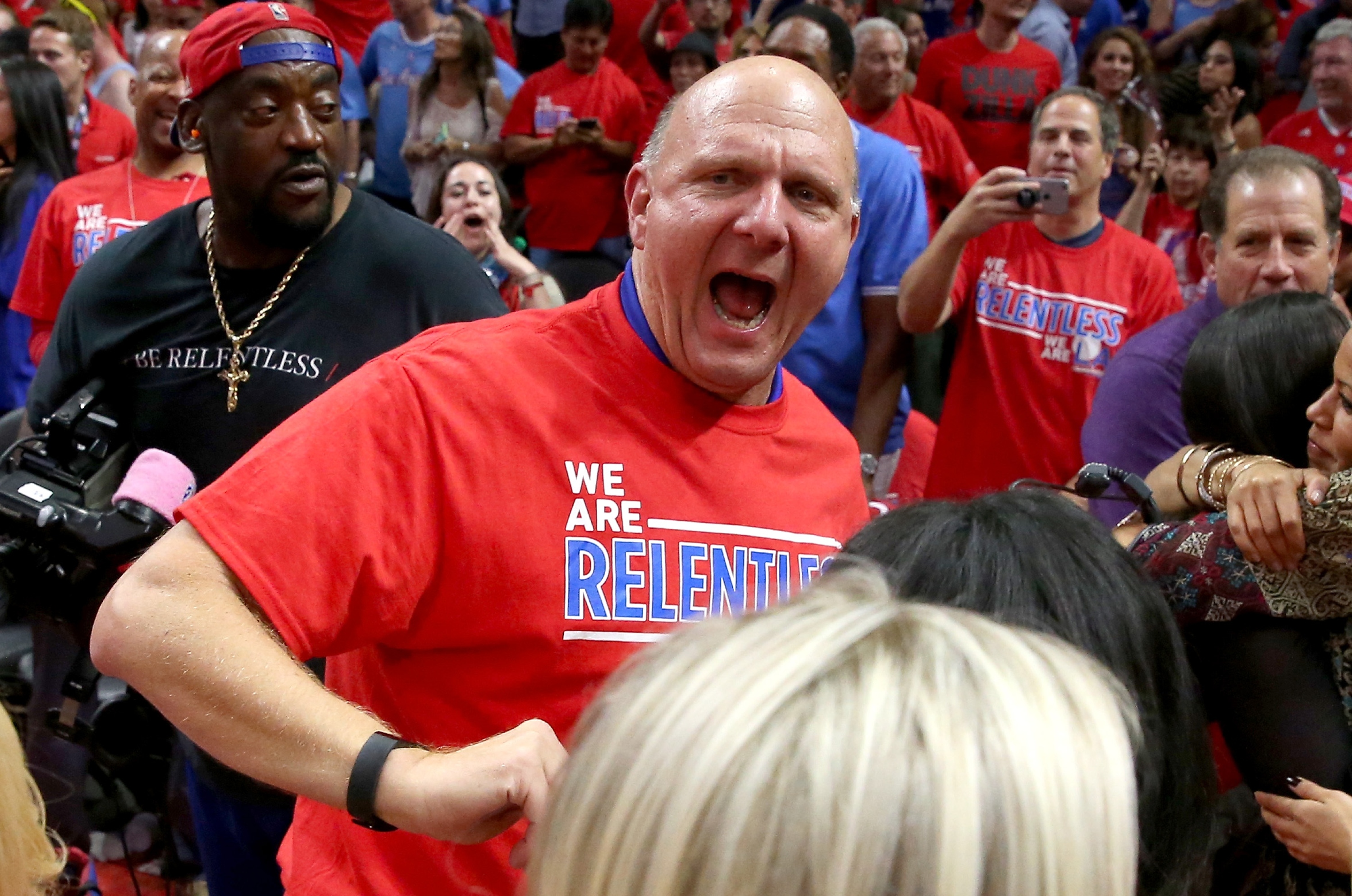 Steve Ballmer is reportedly fired up about making his own streaming service. (Stephen Dunn/Getty)