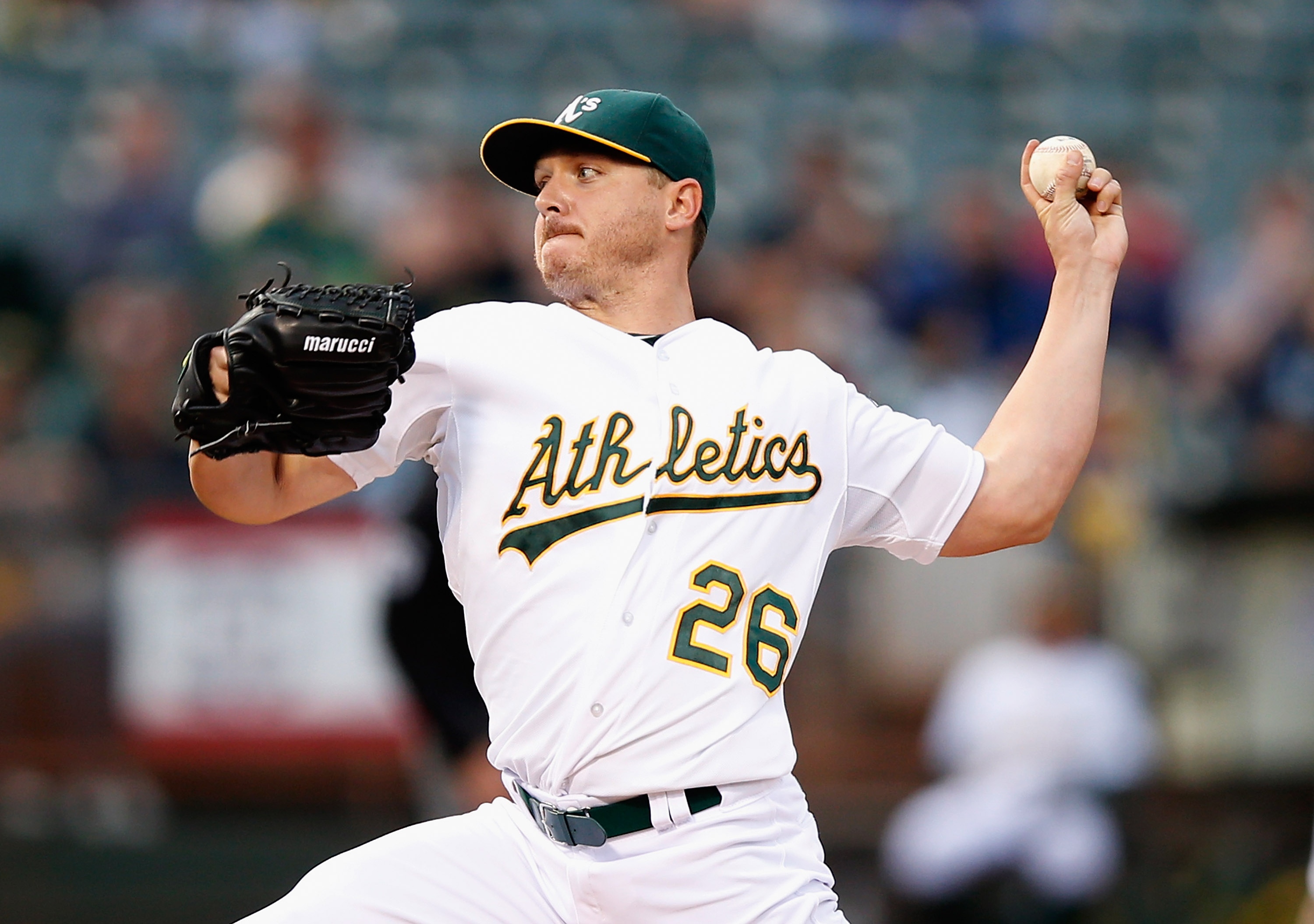 Signing left-hander Scott Kazmir also worked out well for the A's. (Getty Images)