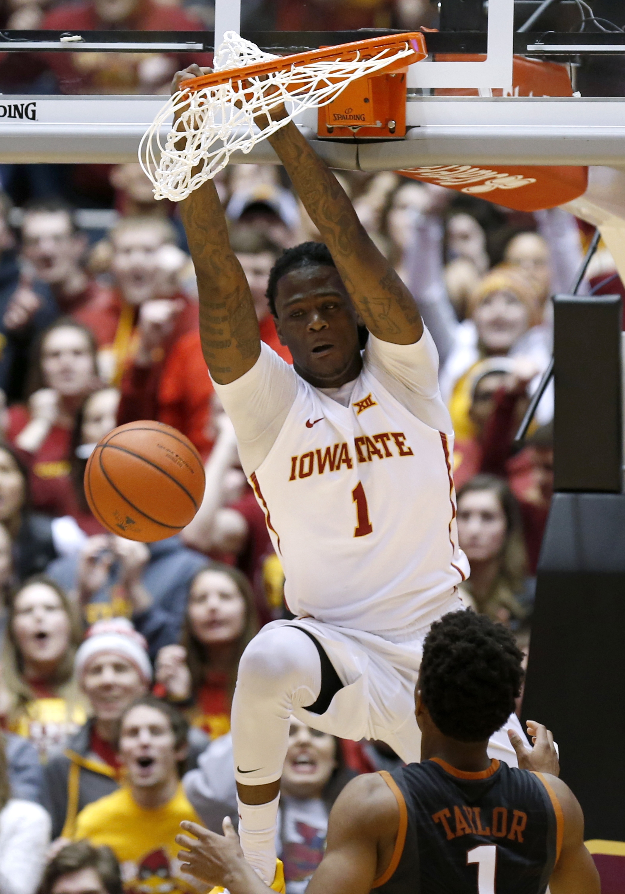 Jameel McKay will need to protect the rim for Iowa St. to win Tuesday. (Getty)