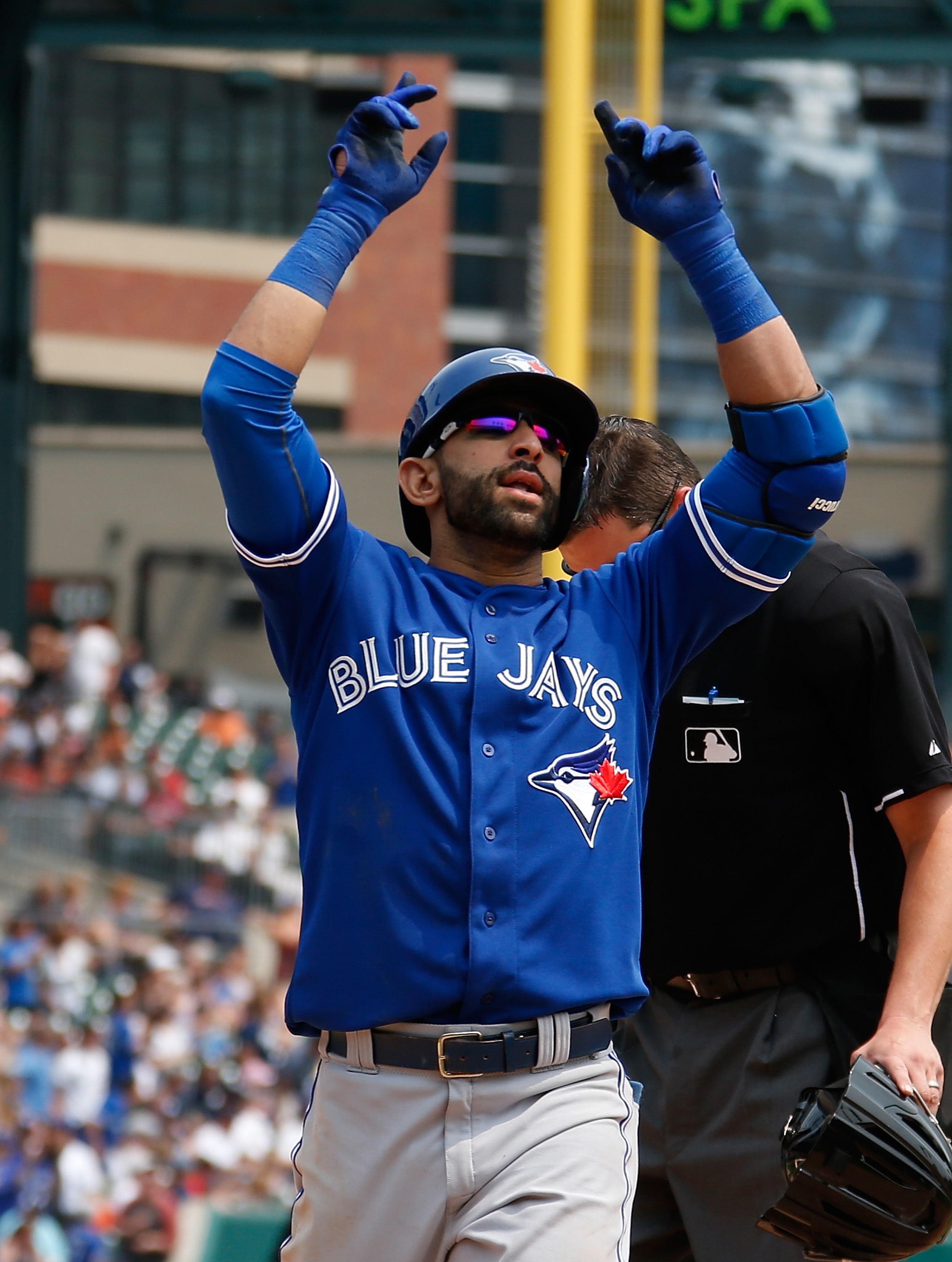 Jose Bautista is one of the Dominican players upset by Colin Cowherd's comments. (Getty Images)